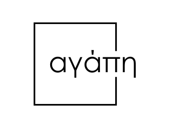 αγάπη logo design by afra_art