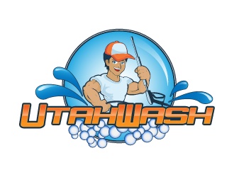 UtahWash logo design by fastsev