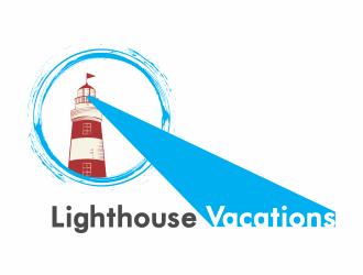 Lighthouse Vacations logo design by ROSHTEIN
