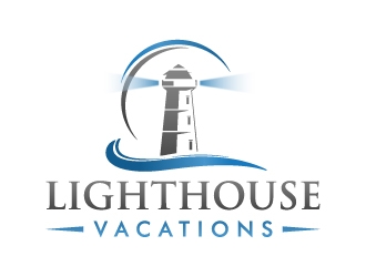 Lighthouse Vacations logo design by akilis13