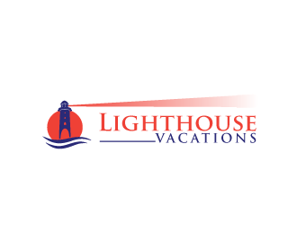 Lighthouse Vacations logo design by tec343