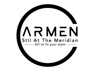Carmen Stīl At The Meridian logo design by quanghoangvn92