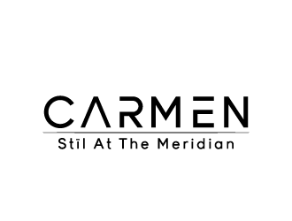 Carmen Stīl At The Meridian logo design by bluespix