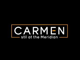 Carmen Stīl At The Meridian logo design by bluespix