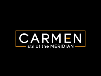 Carmen Stīl At The Meridian logo design by bluespix
