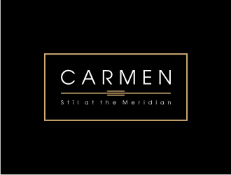 Carmen Stīl At The Meridian logo design by Landung