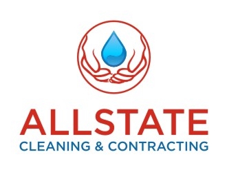 Allstate Cleaning & Contracting logo design by savana