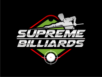 Supreme Billiards logo design by haze