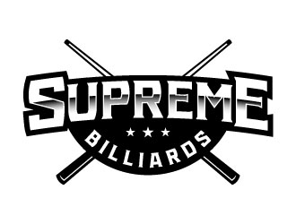 Supreme Billiards logo design by daywalker