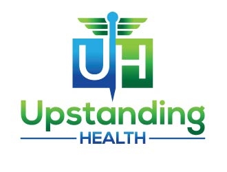 Upstanding Health logo design by logoguy