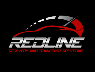 Redline recovery and transport solutions logo design by kunejo