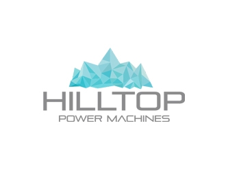 Hilltop Power Machines logo design by rahmatillah11