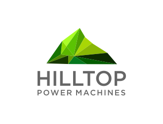 Hilltop Power Machines logo design by asyqh