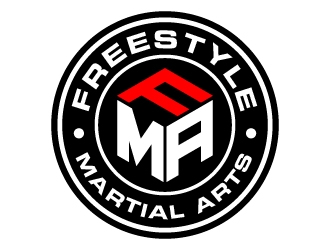 Freestyle Martial Arts logo design by abss
