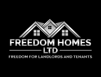 Freedom Homes Ltd logo design by beejo