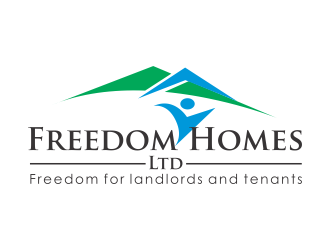 Freedom Homes Ltd logo design by Lut5
