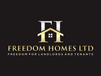 Freedom Homes Ltd logo design by hidro