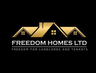 Freedom Homes Ltd logo design by justsai