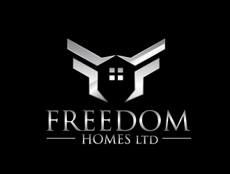 Freedom Homes Ltd logo design by bezalel
