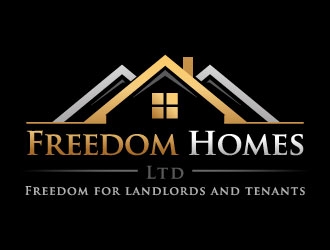 Freedom Homes Ltd logo design by J0s3Ph