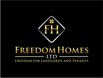 Freedom Homes Ltd logo design by cintoko