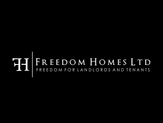 Freedom Homes Ltd logo design by Louseven
