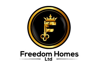 Freedom Homes Ltd logo design by gihan