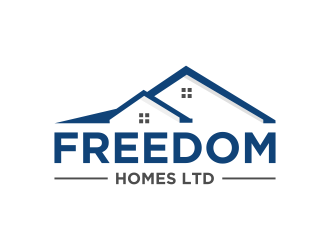 Freedom Homes Ltd logo design by RIANW