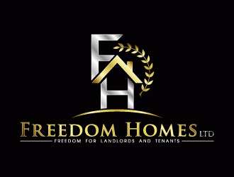 Freedom Homes Ltd logo design by lestatic22