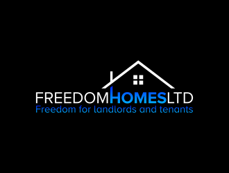 Freedom Homes Ltd logo design by ubai popi
