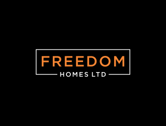 Freedom Homes Ltd logo design by haidar