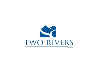 Two Rivers CPA logo design by rahmatillah11