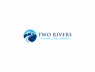 Two Rivers CPA logo design by ammad