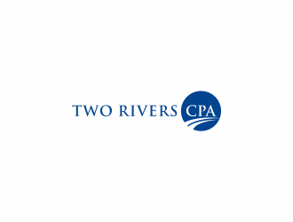 Two Rivers CPA logo design by ammad