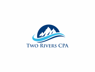 Two Rivers CPA logo design by ammad