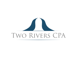 Two Rivers CPA logo design by Landung