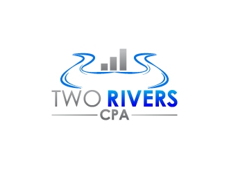 Two Rivers CPA logo design by uttam