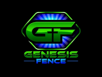Genesis Fence logo design by uttam