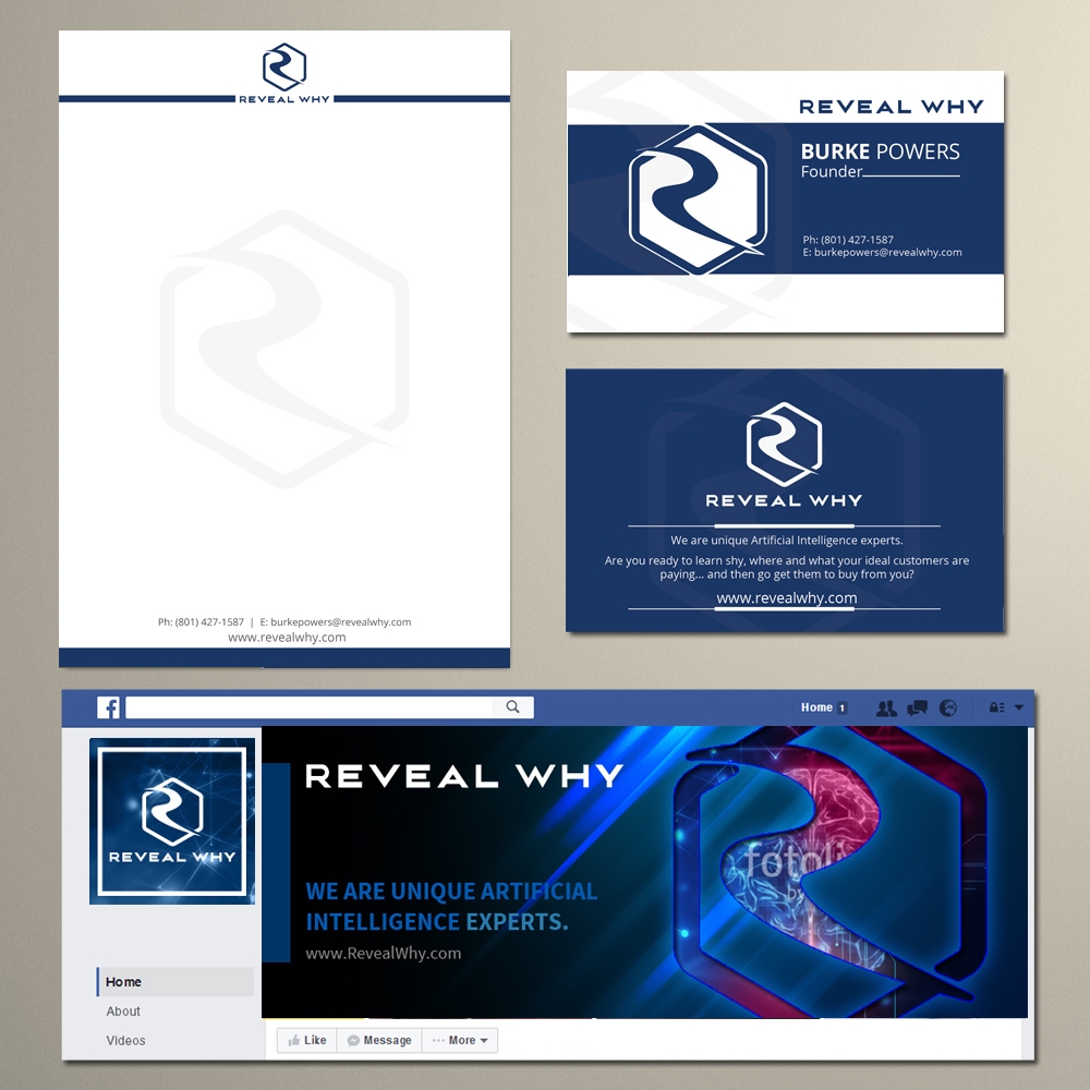 Reveal Why, LLC logo design by DreamLogoDesign