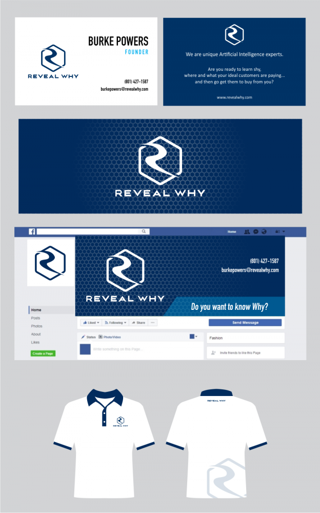 Reveal Why, LLC logo design by Girly