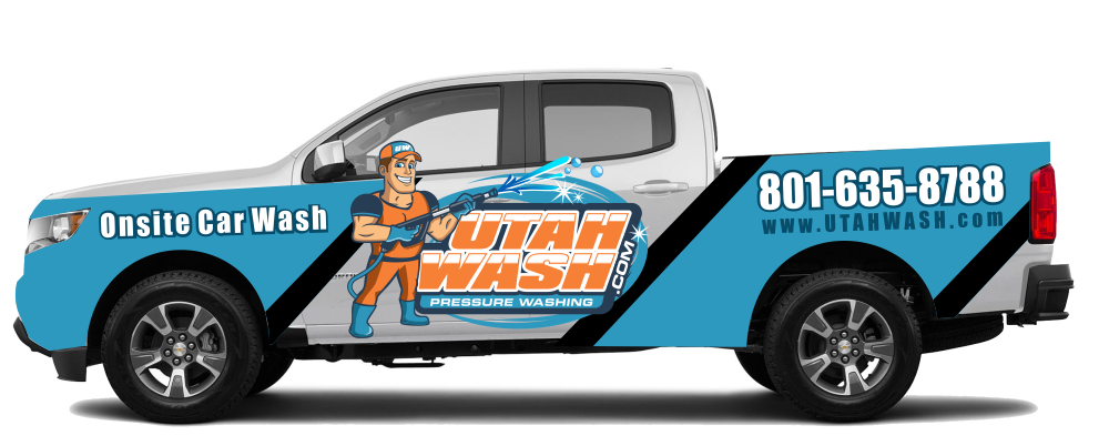 UtahWash logo design by Girly
