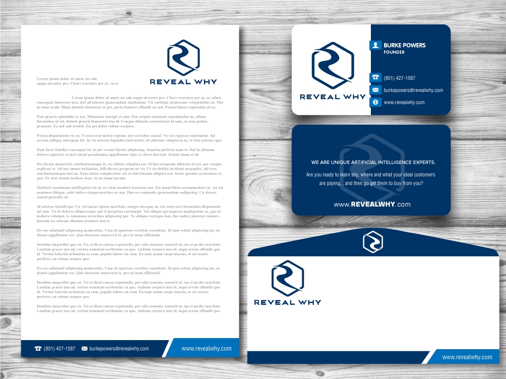 Reveal Why, LLC logo design by jaize