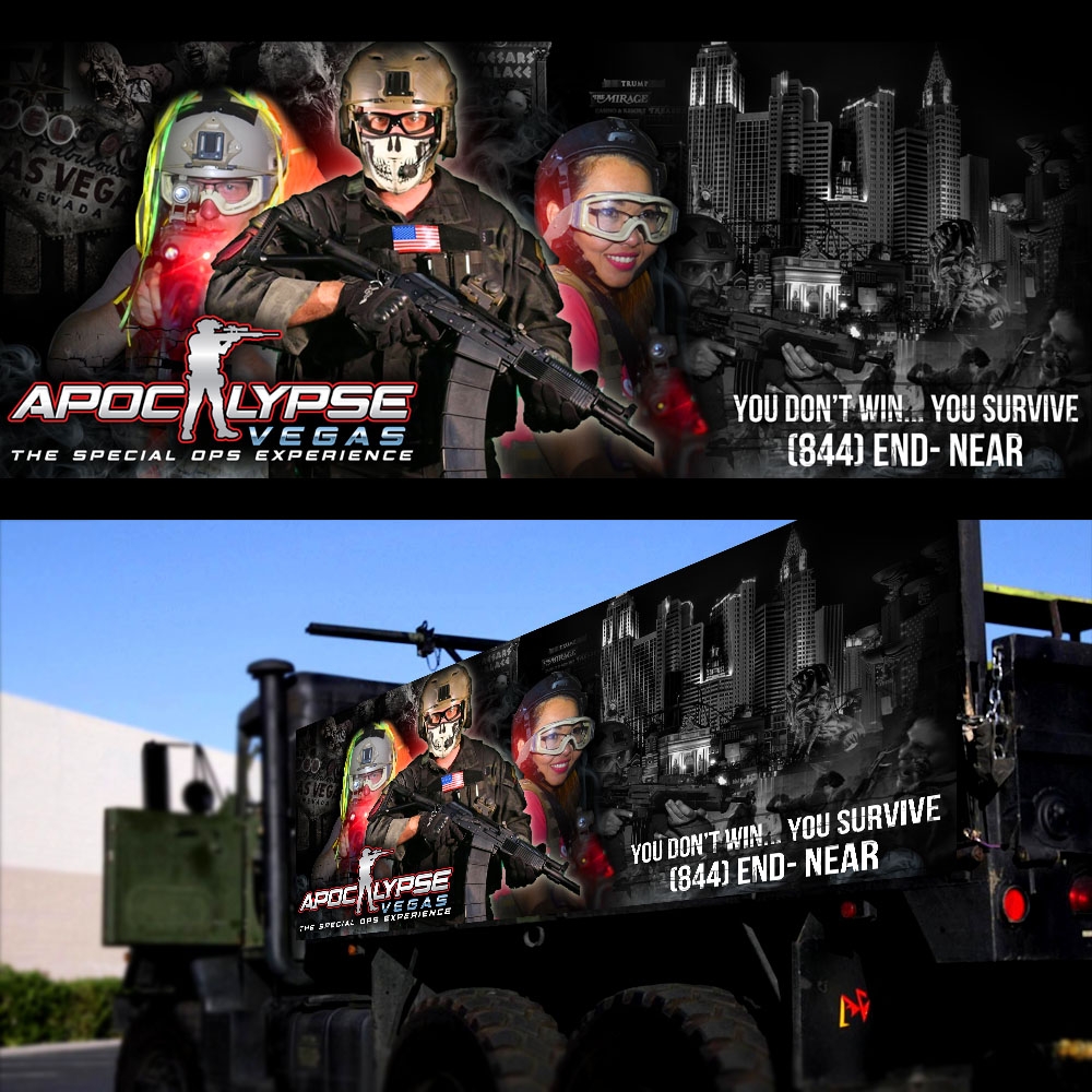 Apocalypse Vegas: The Special Ops Experience logo design by justine
