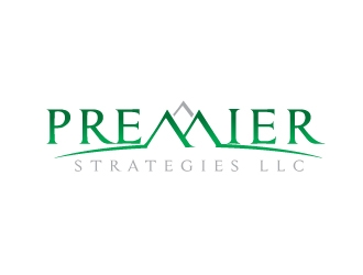Premier Strategies LLC. logo design by ngulixpro