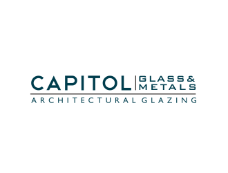Capitol Glass & Metals logo design by Foxcody