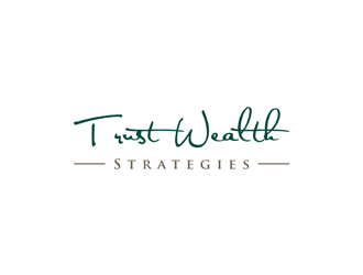 Trust Wealth Strategies logo design by ndaru