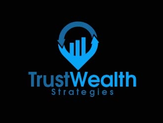 Trust Wealth Strategies logo design by shravya