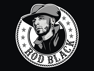 Rod Black  logo design by logolady