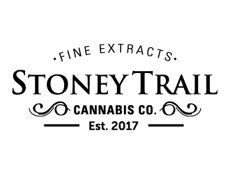 Stoney Trail Cannabis Co. logo design by Radovan