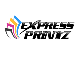 Express Printz logo design by megalogos